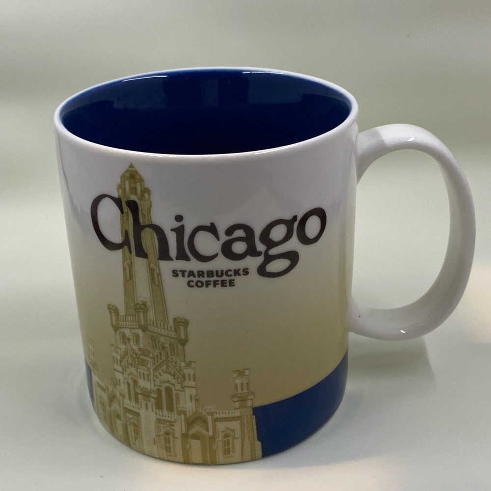 2012 Starbucks Collector Series Mug - Chicago Water Tower